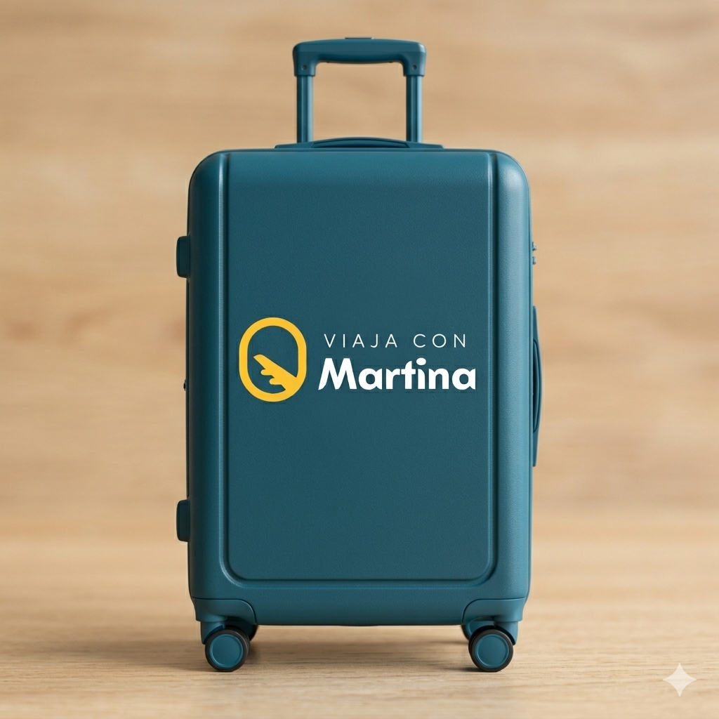 Maleta de Viaje Viaja con Martina