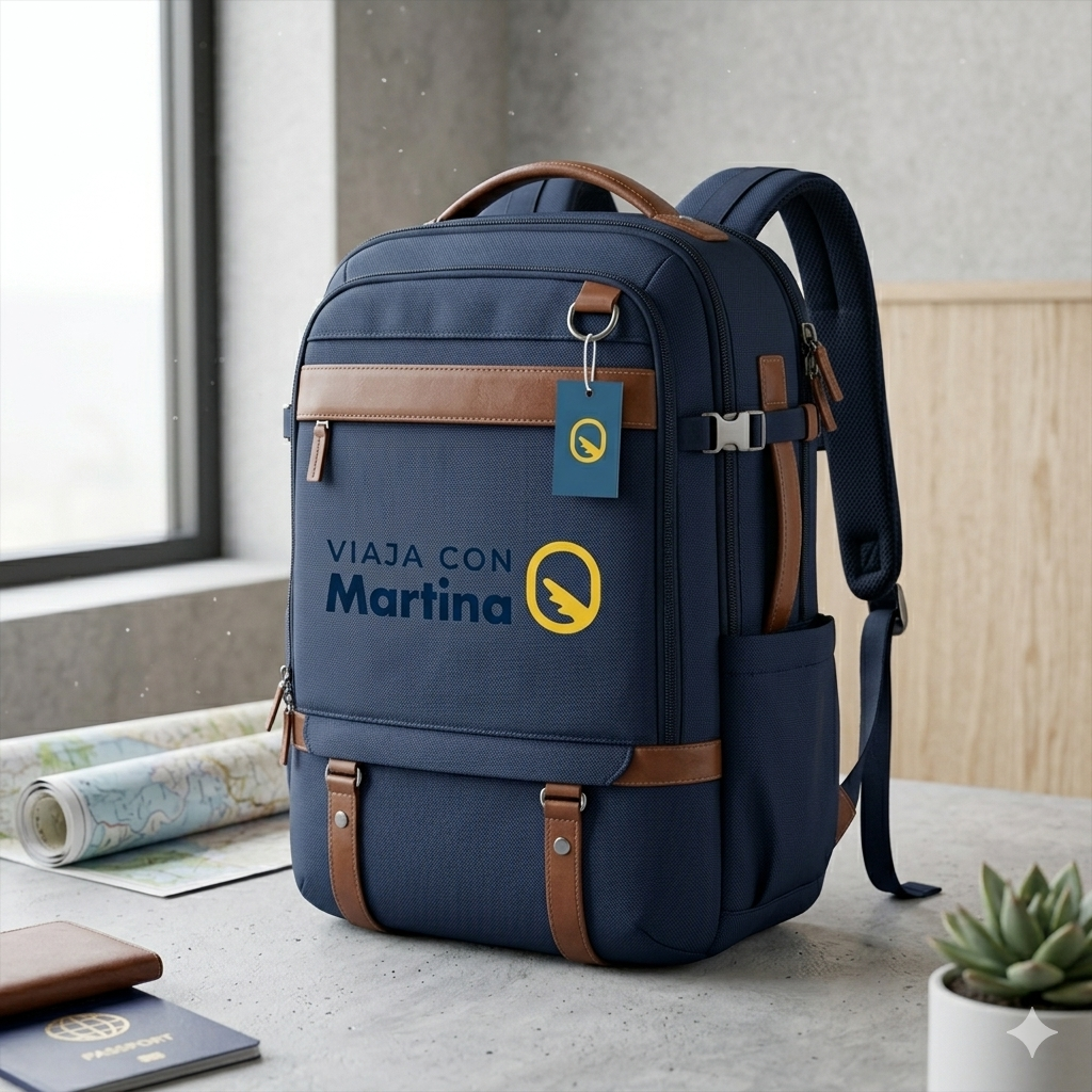 Mochila de Viaje Viaja con Martina